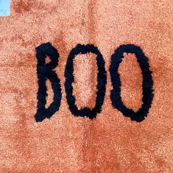 NWT Rae Dunn BOO Halloween Bath Mat - Picture 3 of 5